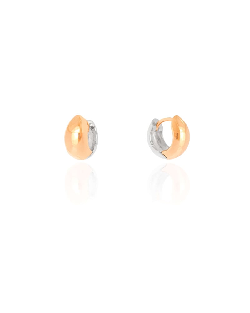 Brinco Argola Click Lisa 1.3 cm Mix de Banhos