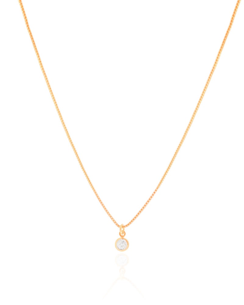 Choker Veneziana Pontos de Luz Cristal 5 mm Banhado a Ouro 18K