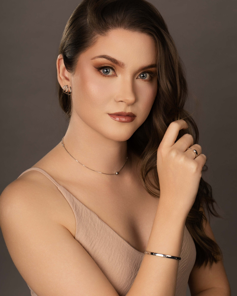 Choker Veneziana Bolinha Lisa 6 mm Ródio Branco