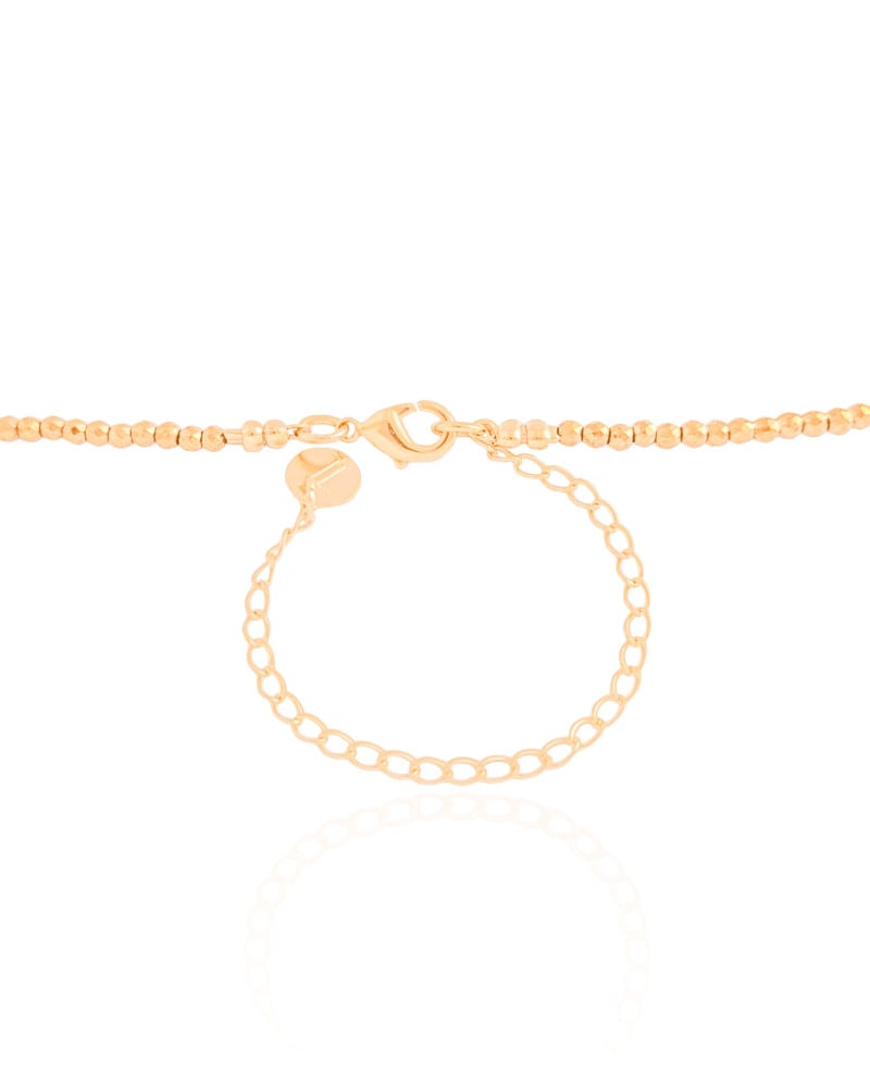 Choker Hematita Dourada 2 mm Banhado a Ouro 18K