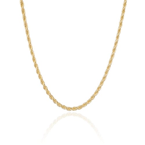 Choker Cordão Baiano Banhado a Ouro 18K