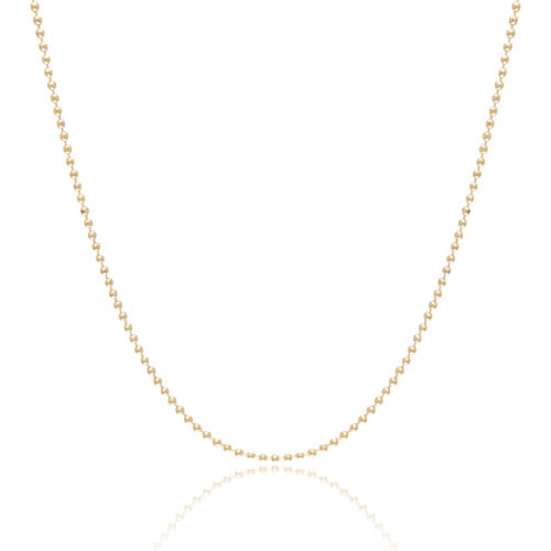 Choker Bolinhas 1.5 mm Banhado a Ouro 18K