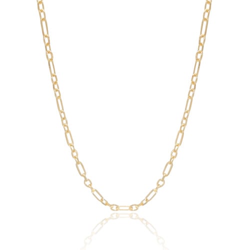 Choker Elos 4 mm Banhado a Ouro 18K