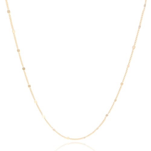 Choker Plaquinhas Grumet Banhado a Ouro 18K