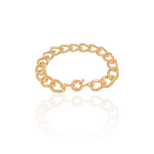 Pulseira Grumet Banhado a Ouro 18K