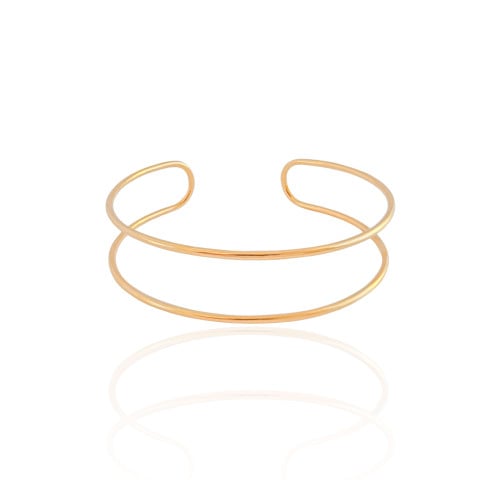 Braceletes Fios Banhado a Ouro 18K