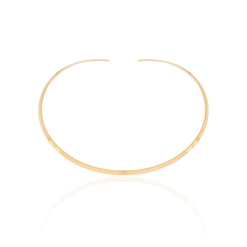 Aro Liso 3 mm Banhado a Ouro 18K