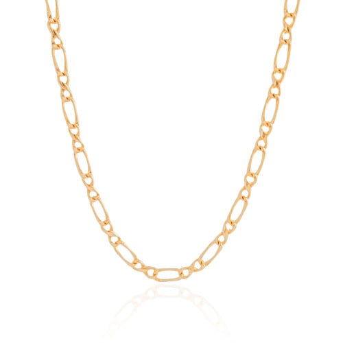 Choker Elos Torcidos Banhado a Ouro 18K