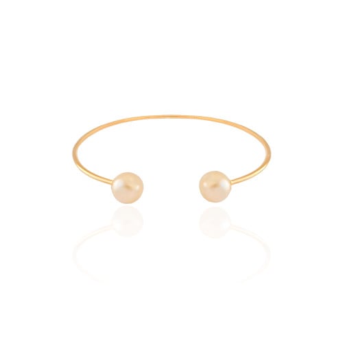 Bracelete Pérolas Banhado a Ouro 18K