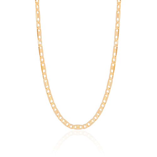 Choker Piastrine Banhado a Ouro 18K