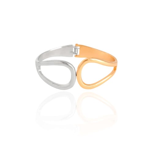 Bracelete Vazado Mix de Banhos