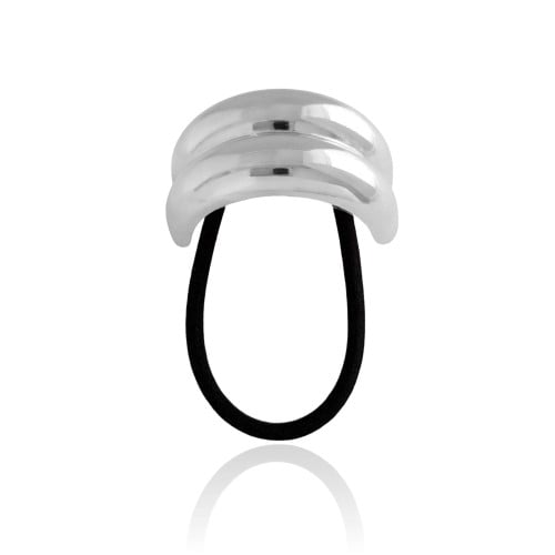 Pony Cuff Tubo Banho Branco