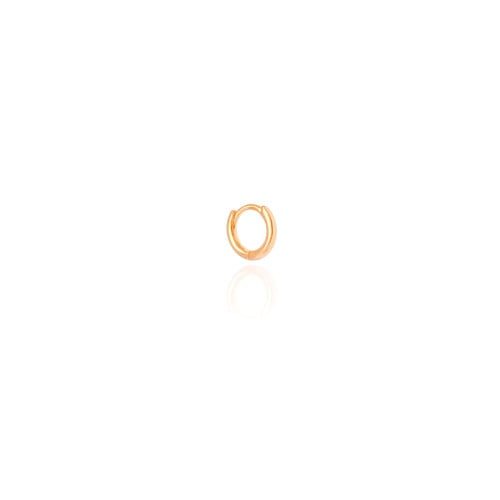 Piercing para Hélix Liso 9 mm Banhado a Ouro 18K