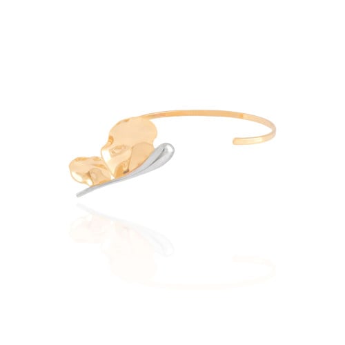Bracelete Libélula Mix de Banhos Banhado a Ouro 18K