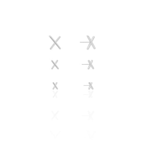 Trio X Liso Ródio Branco