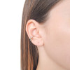 Piercing Prego Liso Ródio Branco
