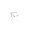 Piercing Prego Liso Ródio Branco