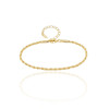 Pulseira Cordão Baiano Banhado a Ouro 18K