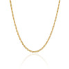 Choker Cordão Baiano Banhado a Ouro 18K