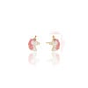 Brinco Infantil Unicórnio Colorido Banhado a Ouro 18K