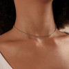 Choker Cordão Baiano Banhado a Ouro 18K