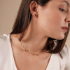 Brinco Redondo Liso Banhado a Ouro 18K