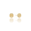 Brinco Redondo Liso Banhado a Ouro 18K