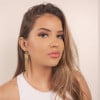 Ear Jacket Franja Base Oval Banhado a Ouro 18K