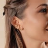 Ear Cuff Liso Banhado a Ouro 18K