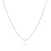 Choker Veneziana Pérola 6 mm Ródio Branco