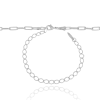 Choker Elos Ródio Branco