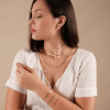 Brinco Argola Retangular Tamanho G Banhado a Ouro 18K