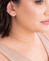 Choker Bolinhas 1.5 mm Banhado a Ouro 18K