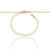 Choker Bolinhas 1.5 mm Banhado a Ouro 18K