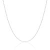 Choker Bolinhas 1.5 mm Ródio Branco