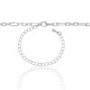 Choker Elos 4 mm Ródio Branco