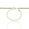 Choker Riviera Turmalina Banhado a Ouro 18K