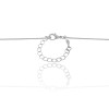 Gargantilha Veneziana Bolinha 10mm Ródio Branco