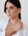 Pulseira Snake 3 mm Banhado a Ouro 18K