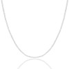 Choker Riviera Cristal 1.2mm Ródio Branco