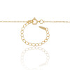 Gargantilha Longa Americana 1.5mm Banhado a Ouro 18K