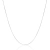 Gargantilha Veneziana 45 + 5 cm Ródio Branco