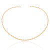 Aro Torcido 3mm Banhado a Ouro 18K