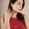 Ear Cuff Gotas Zircônia Banhado a Ouro 18K