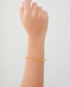 Pulseira Geométrica Banhado a Ouro 18K