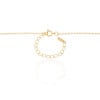 Gargantilha Americana 1.5 mm Banhado a Ouro 18K