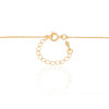 Gargantilha Veneziana Bolinha 10mm Banhado a Ouro 18K