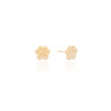 Brinco Pata Pet Liso Banhado a Ouro 18K