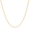 Gargantilha Rabo de Rato 2 mm Banhado a Ouro 18K
