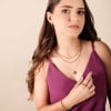 Gargantilha Rabo de Rato 2 mm Banhado a Ouro 18K